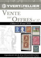 Vente sur Offres n° 17 - YVERT et TELLIER