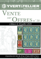 Vente sur Offres n° 16 - YVERT et TELLIER